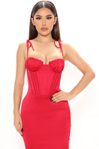 Vestido Ronilda - cetim