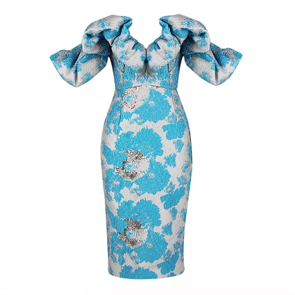 Vestido Agatha - Azul