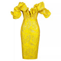 Vestido Yane - Amarelo