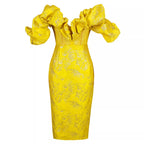 Vestido Yane - Amarelo