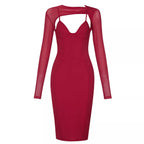 Vestido Marina - Vermelho