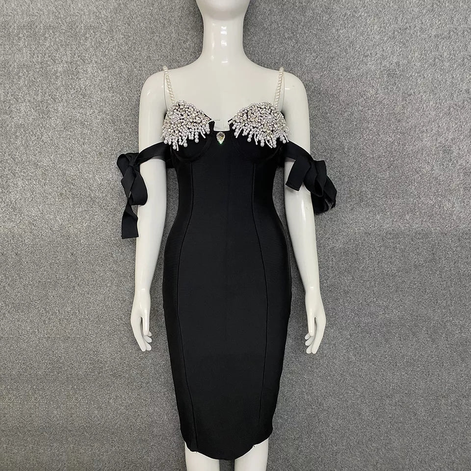 Vestido Manaly - Preto