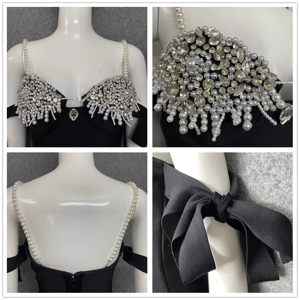 Vestido Manaly - Preto