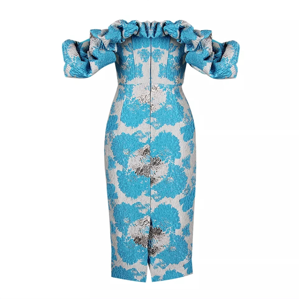Vestido Agatha - Azul
