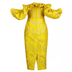 Vestido Yane - Amarelo
