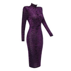 Vestido Mizé - leopardo
