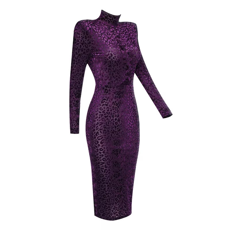 Vestido Mizé - leopardo