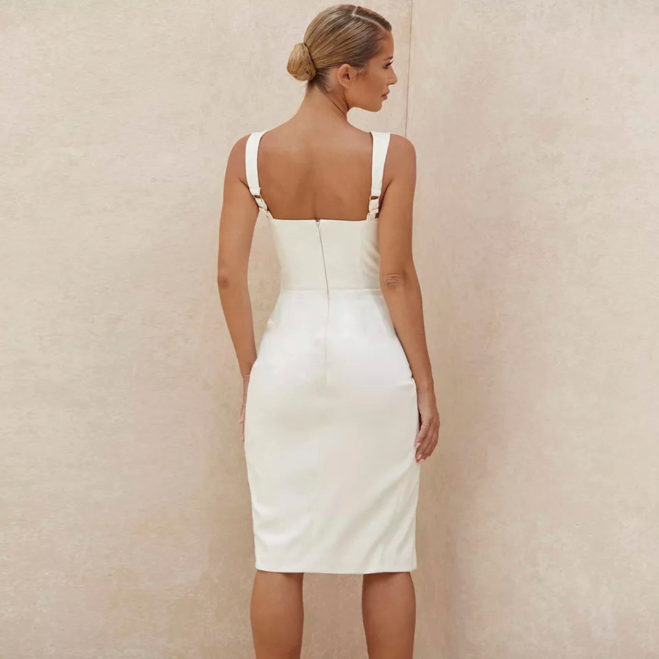 Vestido Cilena - setim