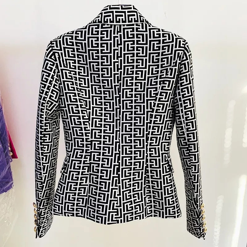 Blazer Estampado
