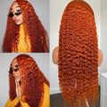 Peruca ruiva - Cacheada